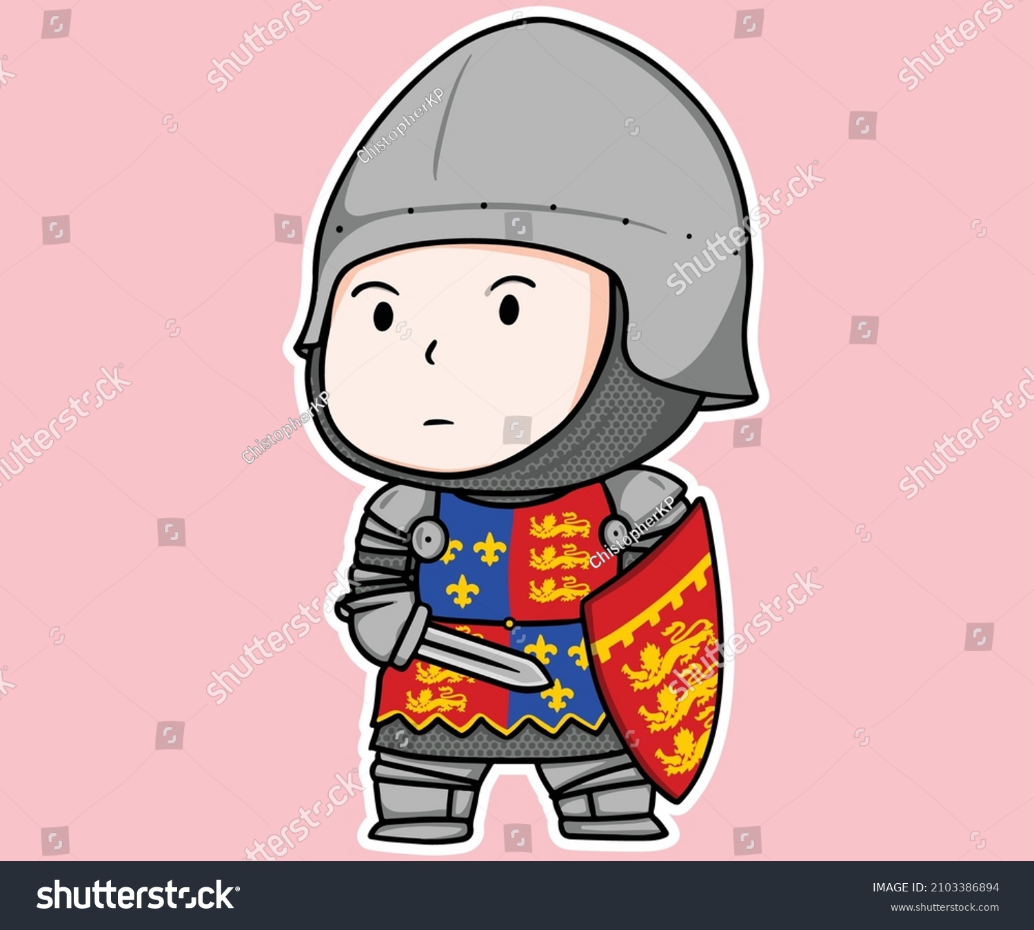 medieval-england-warrior-europe-knight-armor-stock-vector-royalty-free-2103386894