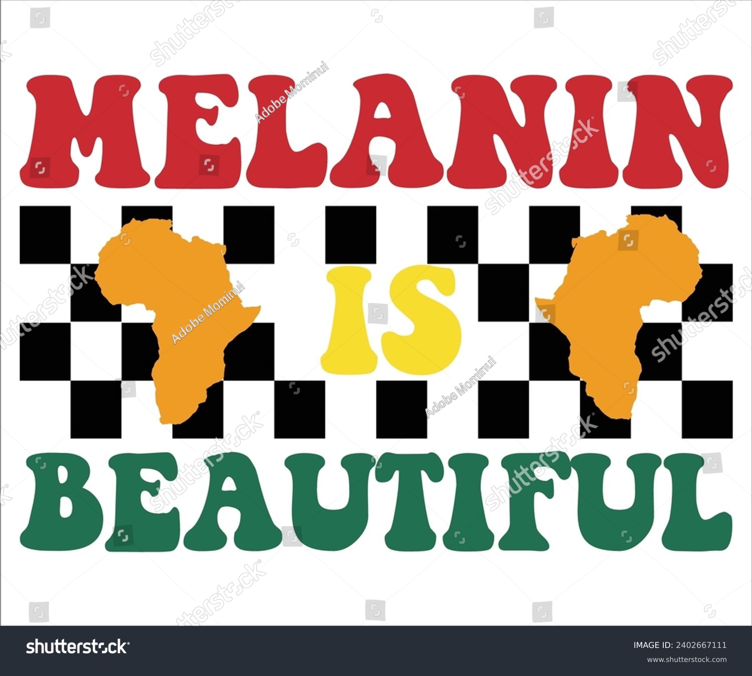 SVG of Melanin is Beautiful Svg,Black History Month Svg,Retro,Juneteenth Svg,Black History Quotes,Black People Afro American T shirt,BLM Svg,Black Men Woman,In February in United States and Canada,Cut file svg