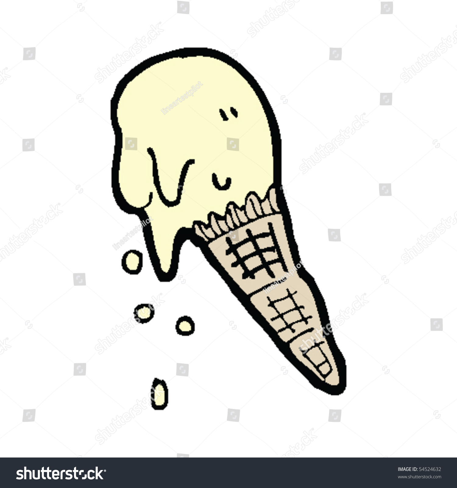 melting ice cream clipart - photo #29