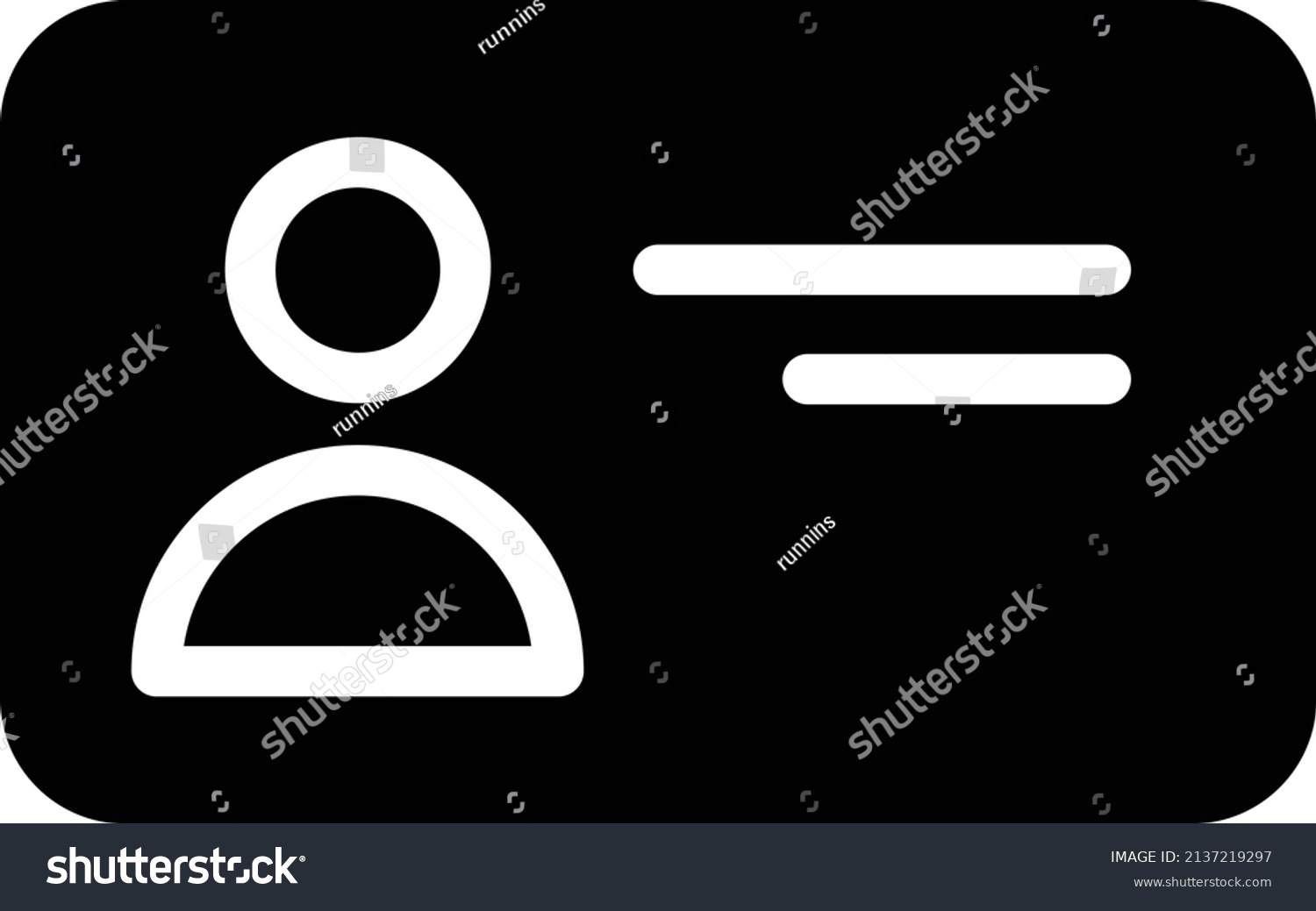 Member Icon Ecommerce Sign Symbol Isolated Stock Vector (Royalty Free ...