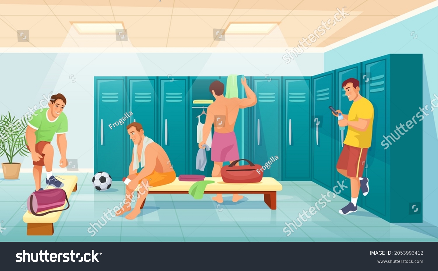 Naked Football Stock Vectors Images Vector Art Shutterstock