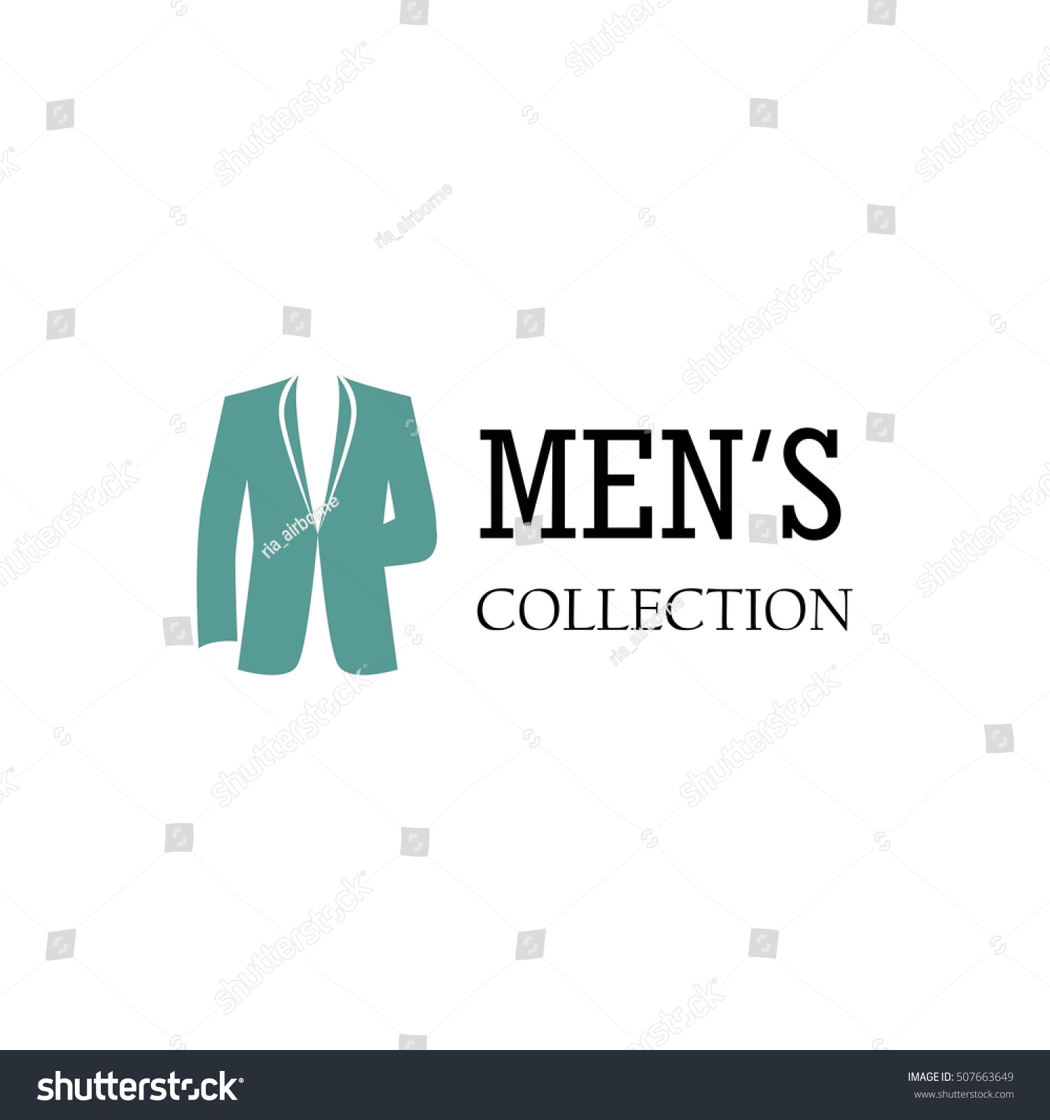 Men Fashion Logo Design Template Stock Vector Royalty Free