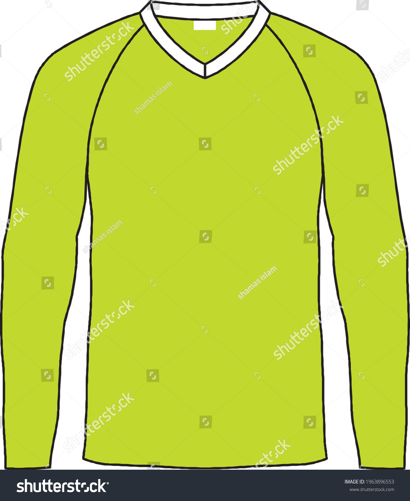 Men Hockey Goalkeeper Smock Vectors Stock Vector (Royalty Free ...