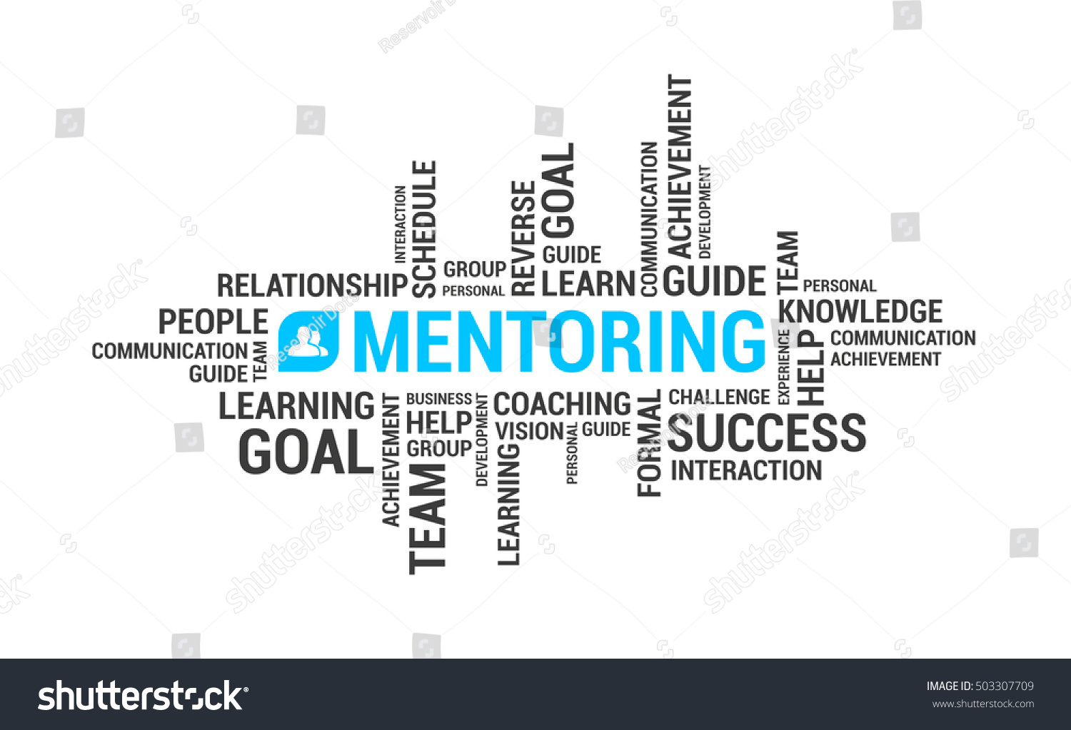 Mentoring Word Cloud Stock Vector Royalty Free 503307709 Shutterstock