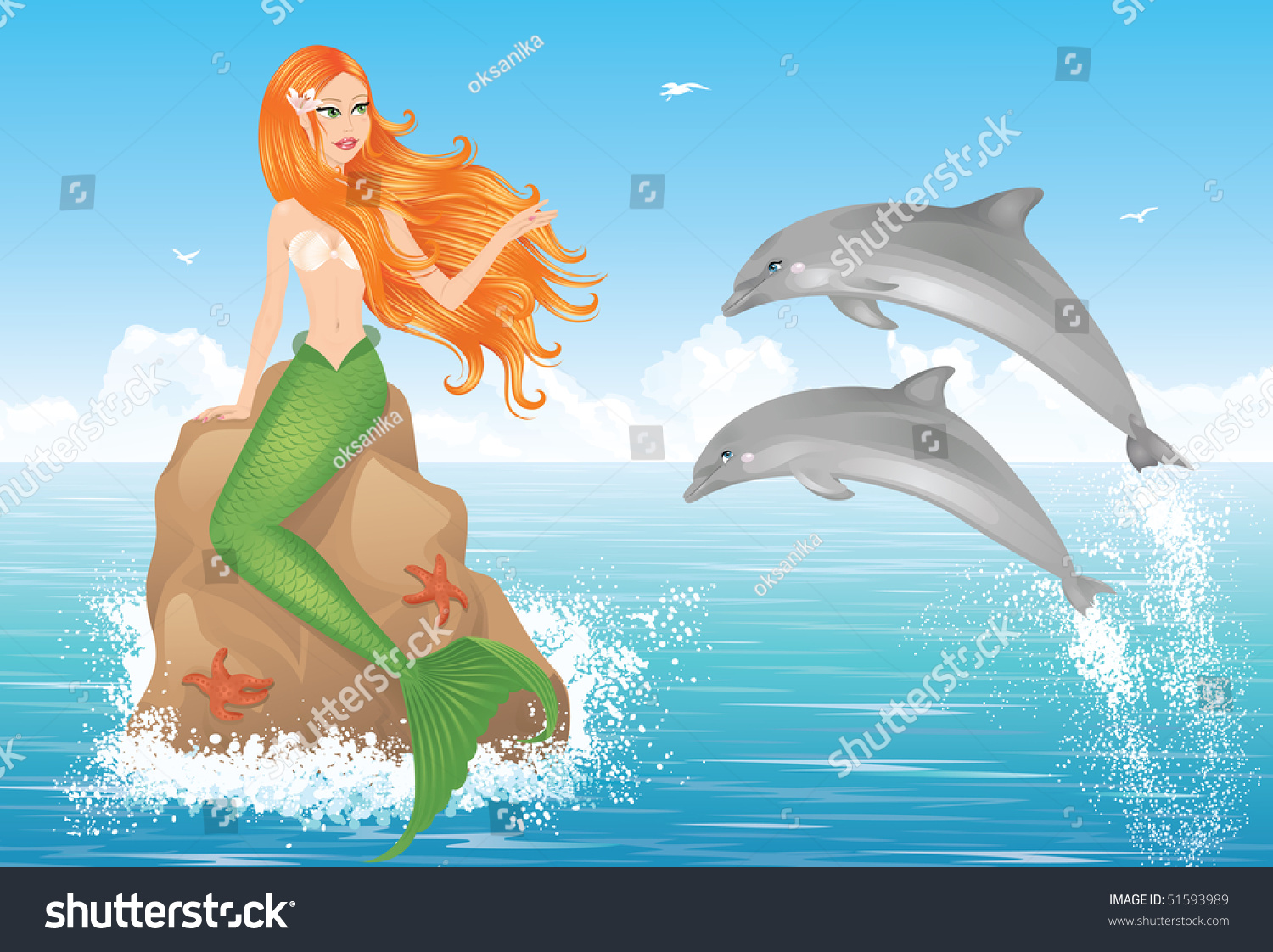 Free Free 294 Mermaid On Rock Svg SVG PNG EPS DXF File