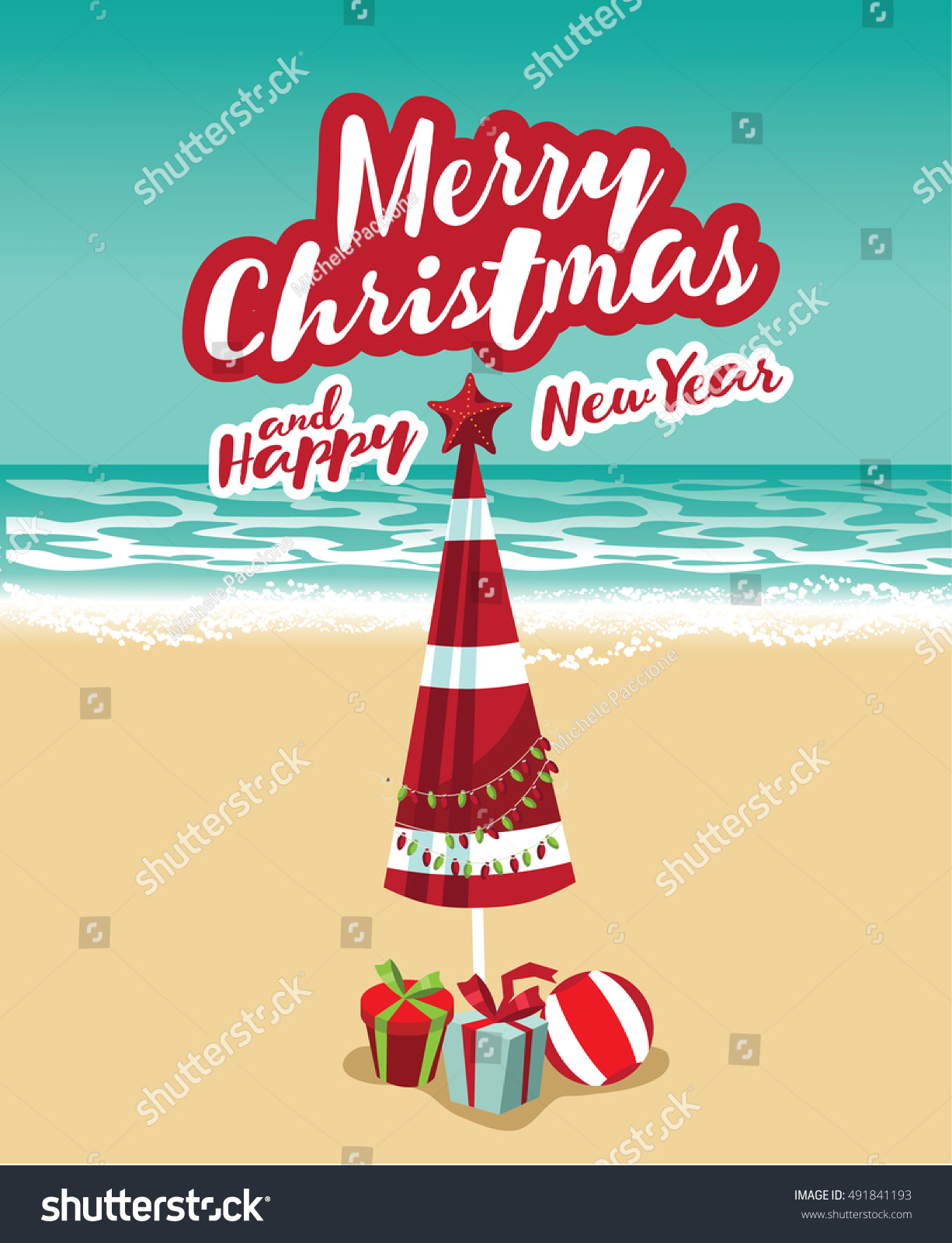 merry christmas and a happy new year in a warm climate design beach umbrella christmas - Merry Christmas Beach merry christmas and a happy new year in a warm climate design beach umbrella christmas - Merry Christmas Beach