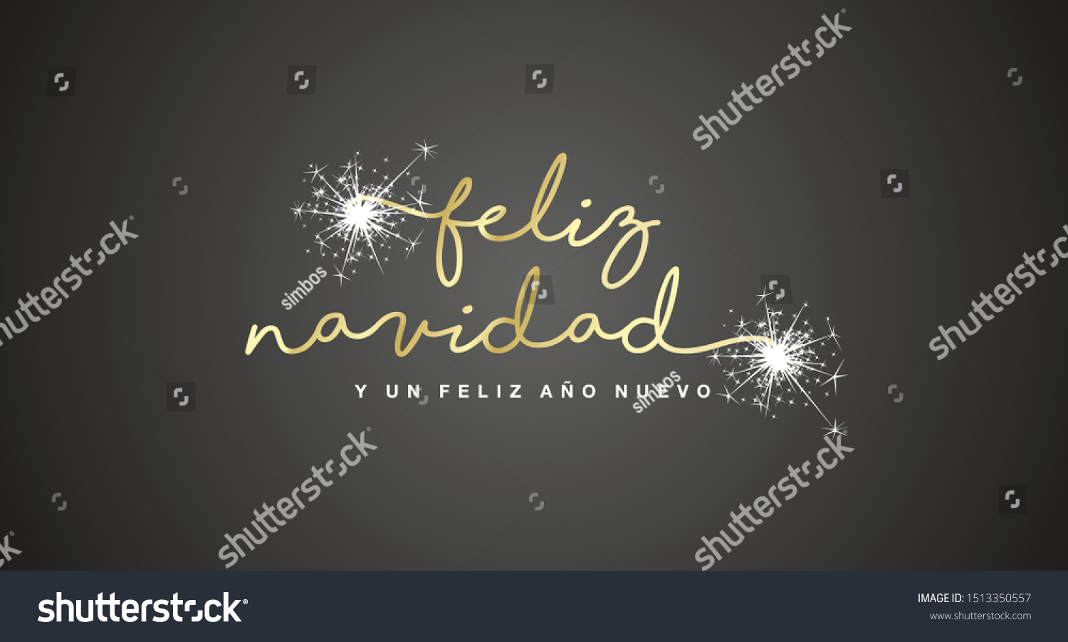 Merry Christmas Happy New Year 2020 Stock Vector Royalty Free