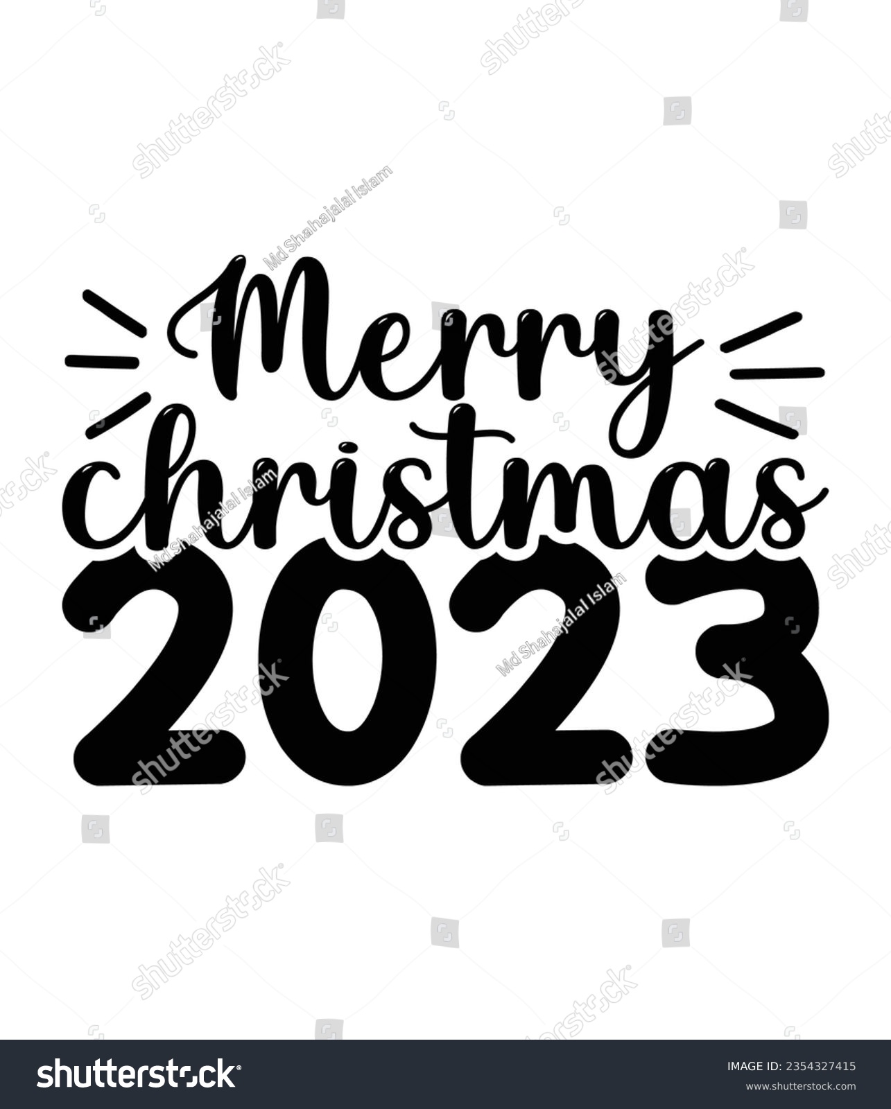 SVG of Merry Christmas 2023, Christmas SVG, Funny Christmas Quotes, Winter SVG, Merry Christmas, Santa SVG, typography, vintage, t shirts design, Holiday shirt svg