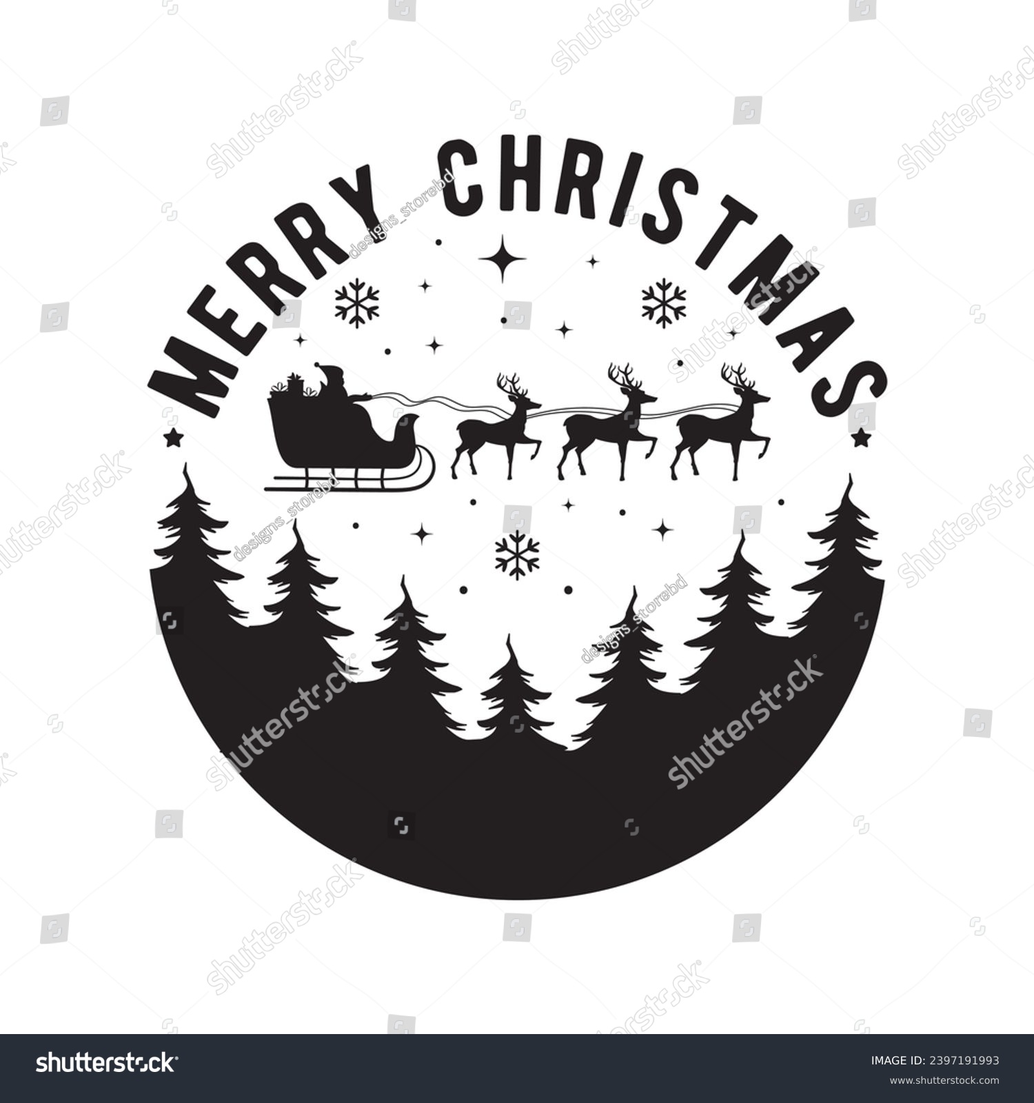 SVG of Merry Christmas,Funny Christmas t shirt design Bundle, Christmas, Merry Christmas , Winter, Xmas, Holiday and Santa, Commercial Use, Cut Files Cricut, Silhouette, eps, dxf, png svg