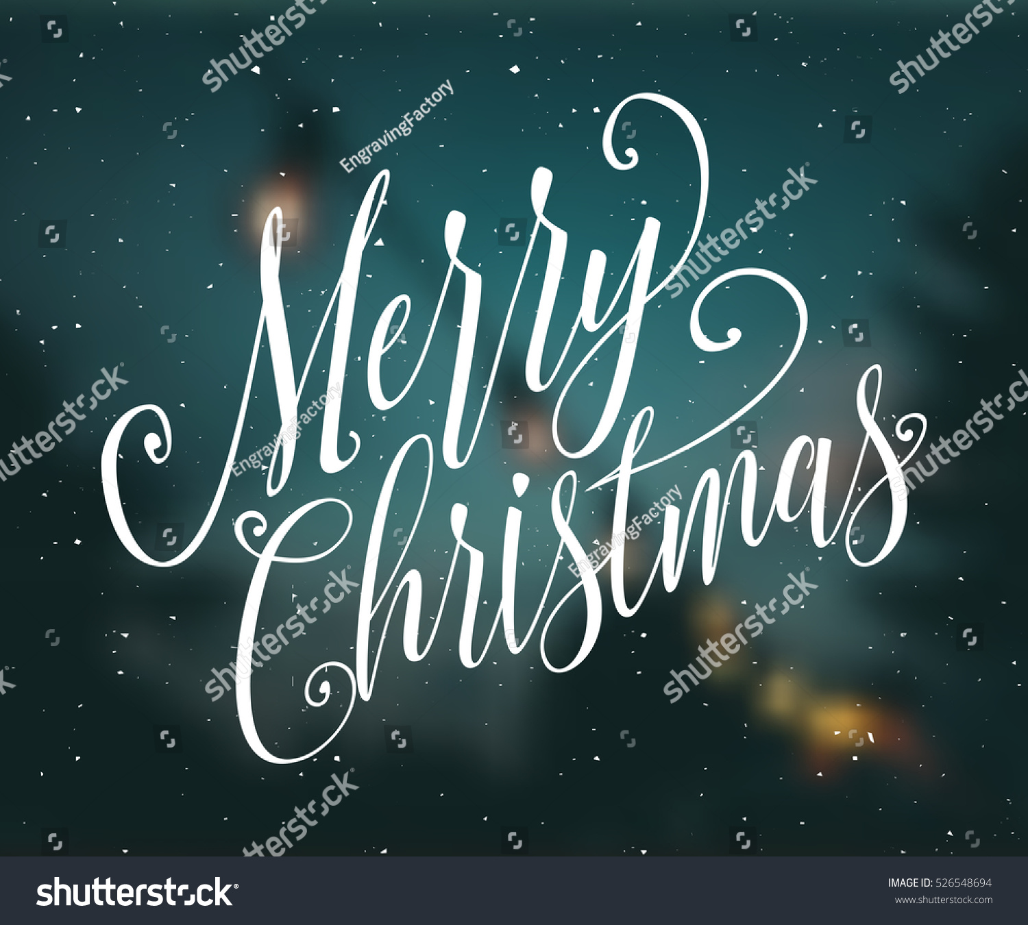 Merry Christmas Hand Sketched Logotype, Badge Typography Icon. Lettering Merry Christmas