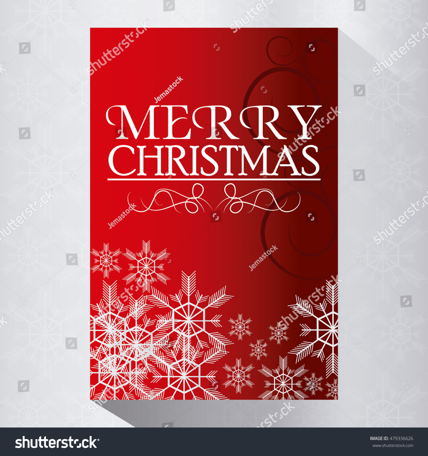 Merry Christmas Label Design Stock Vector Illustration 479336626 : Shutterstock