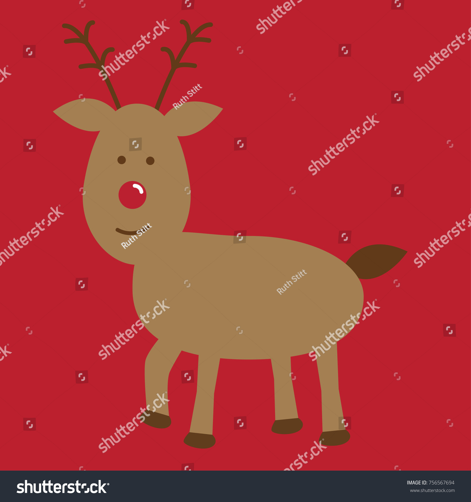 Merry Christmas Reindeer