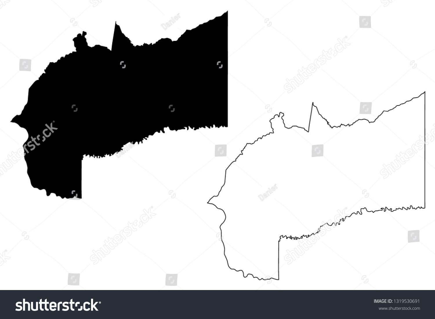 Meta Department Colombia Republic Colombia Departments Stock Vector ...