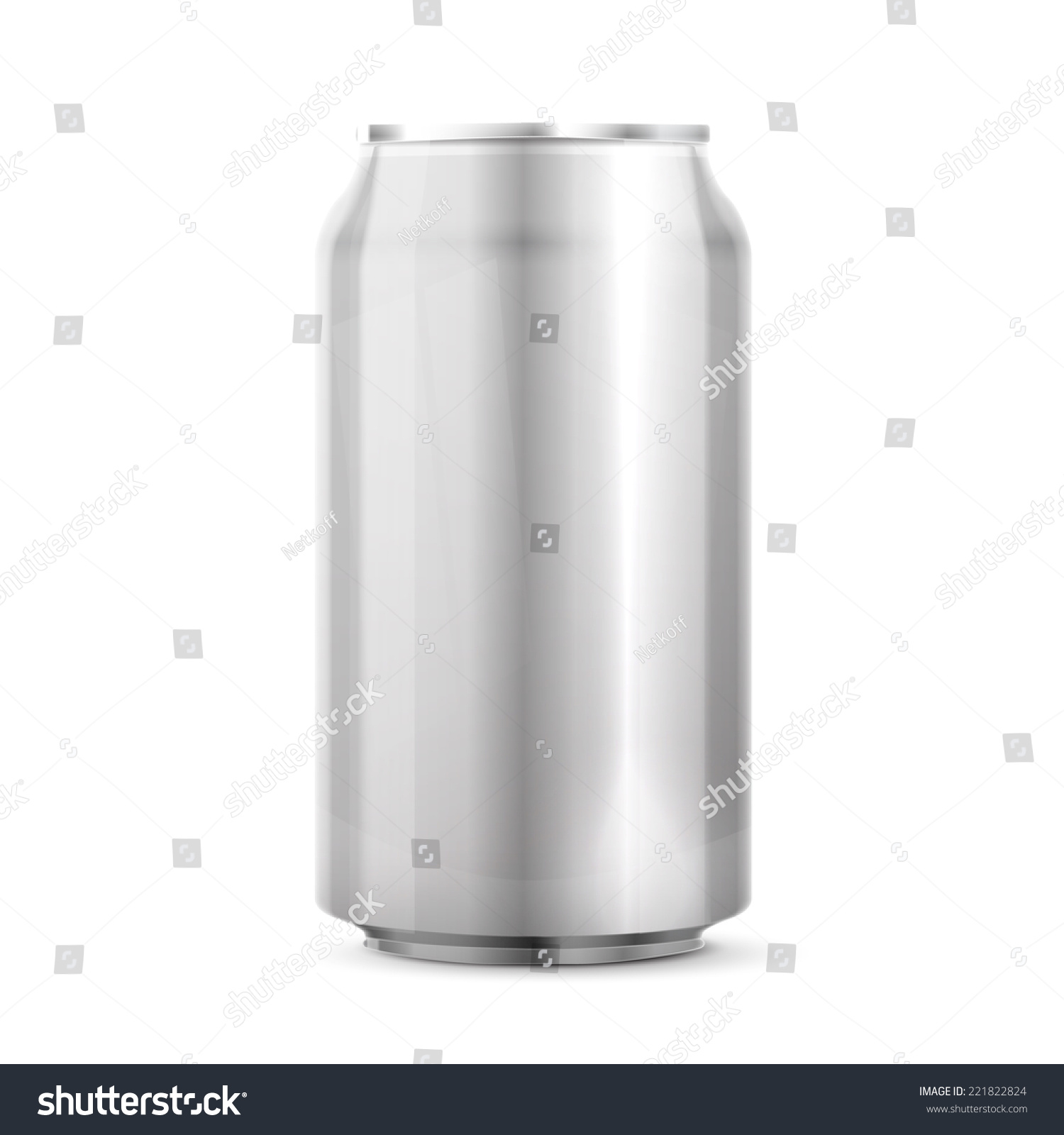 SVG of Metal Aluminum Beverage Drink Can svg