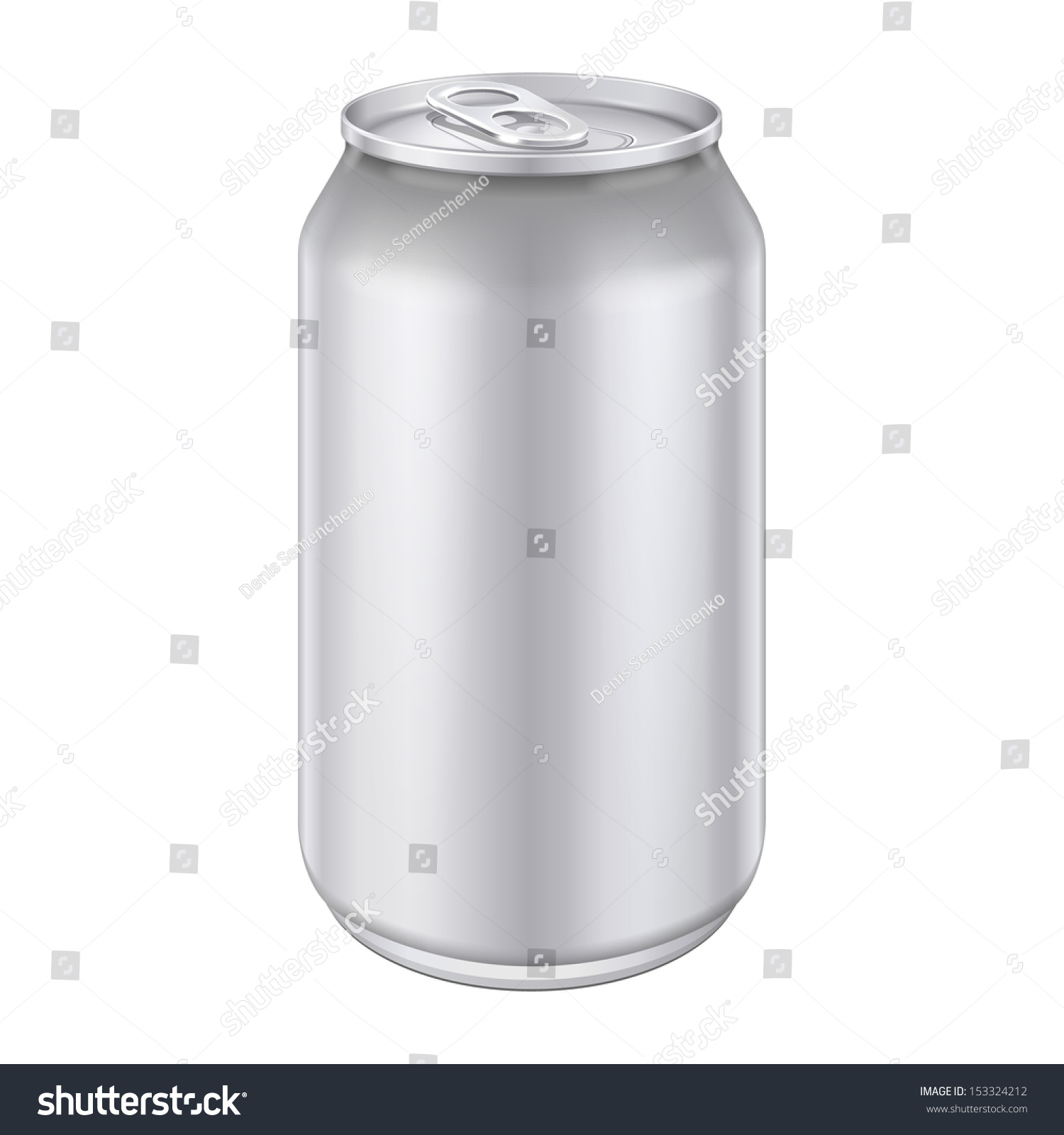 SVG of Metal Aluminum Beverage Drink Can 500ml. Ready For Your Design. Product Packing Vector EPS10  svg
