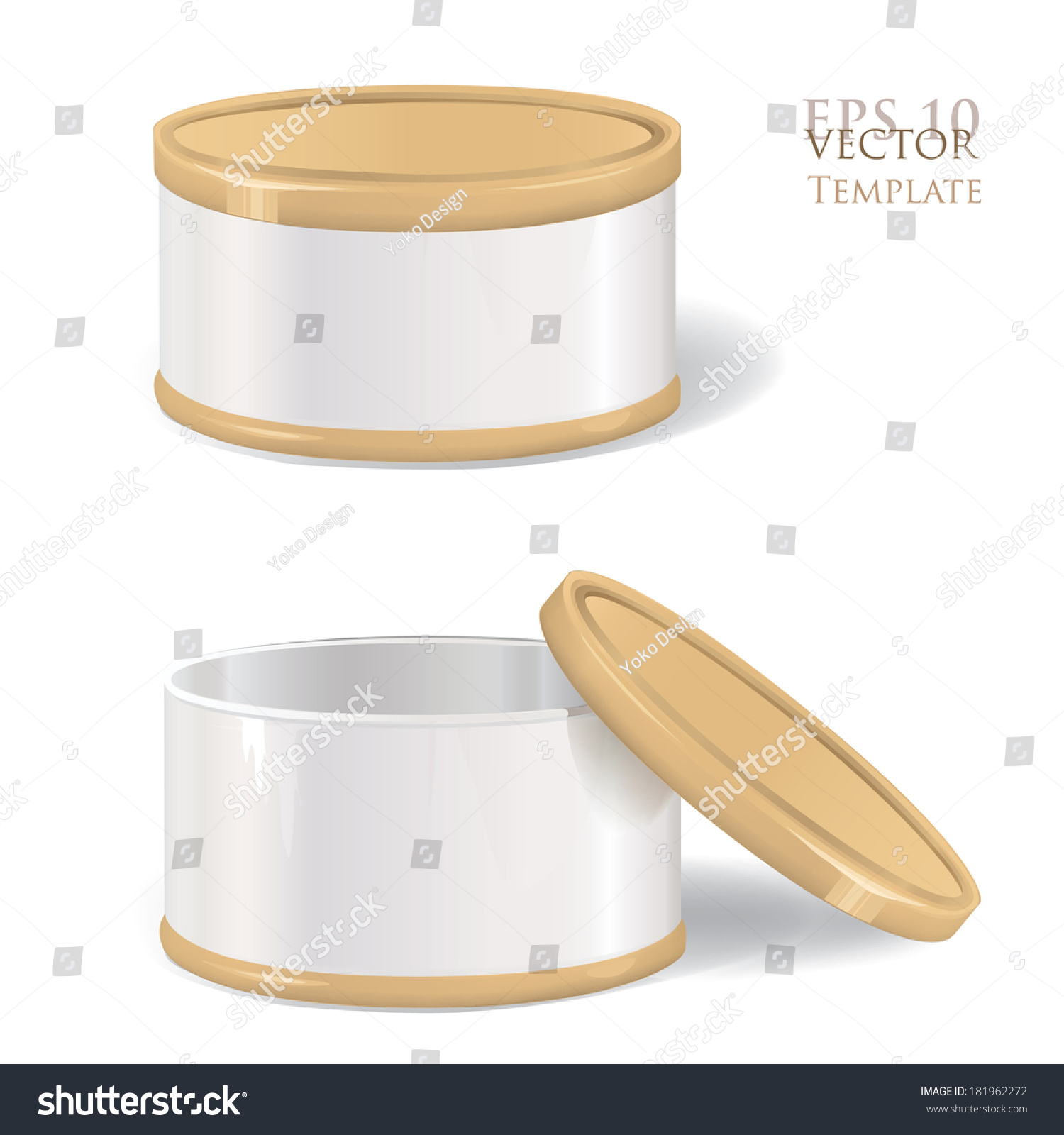 tin can gift containers