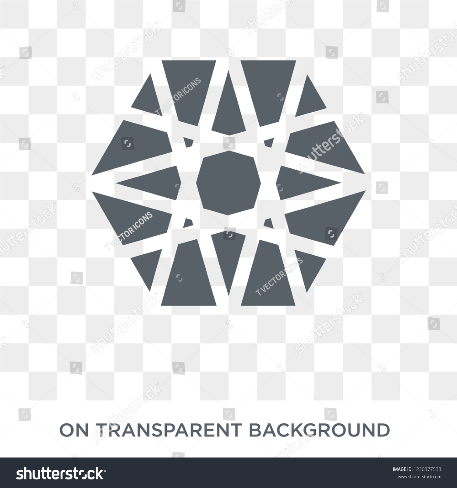 Metatron Cube Icon Metatron Cube Design Stock Vector (Royalty Free ...