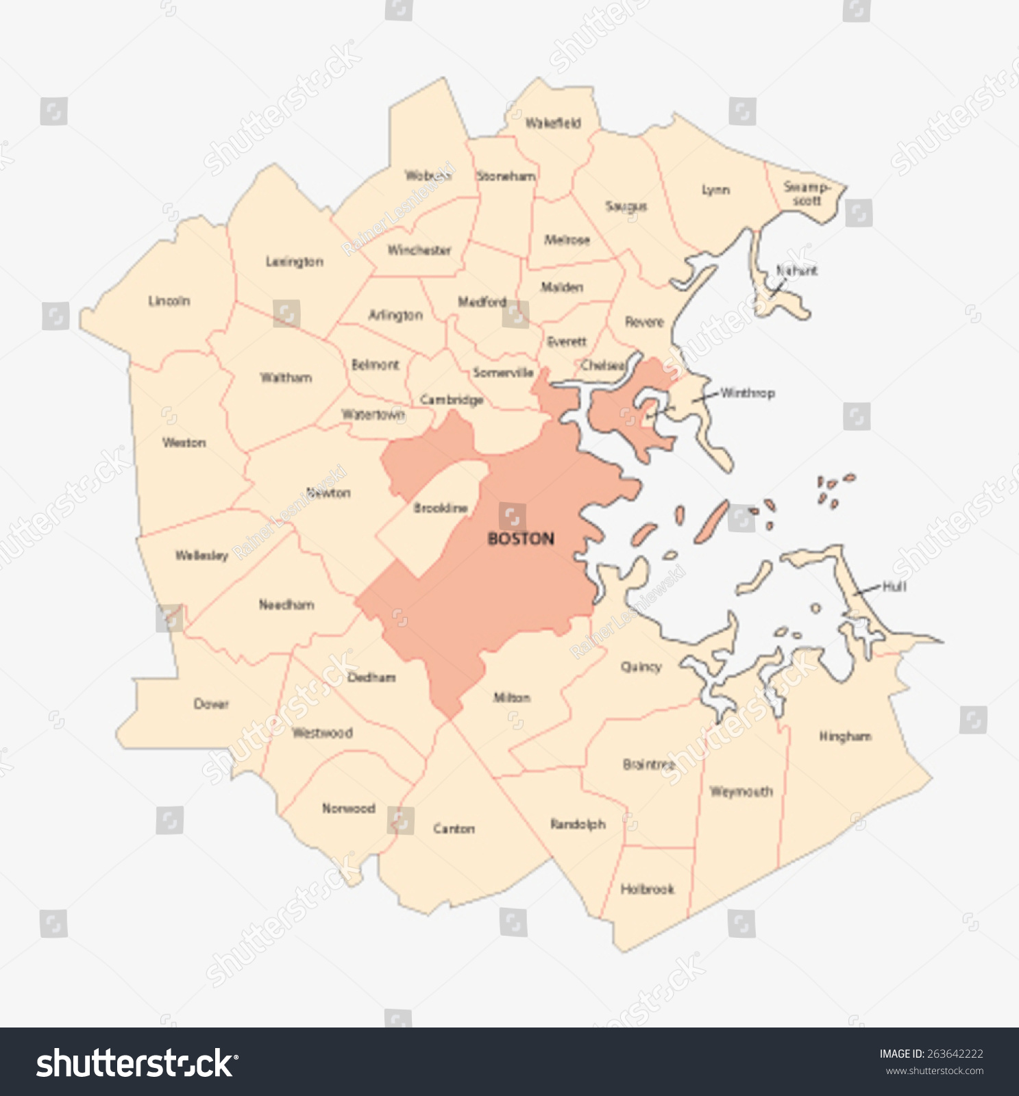 SVG of metro-boston area map svg