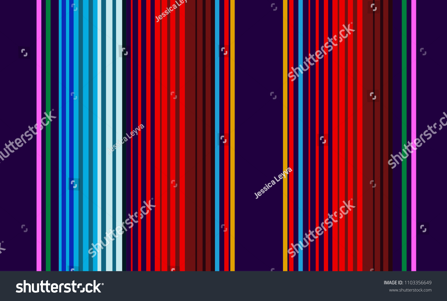 Mexican Colorful Sarape Pattern Stock Vector (Royalty Free) 1103356649