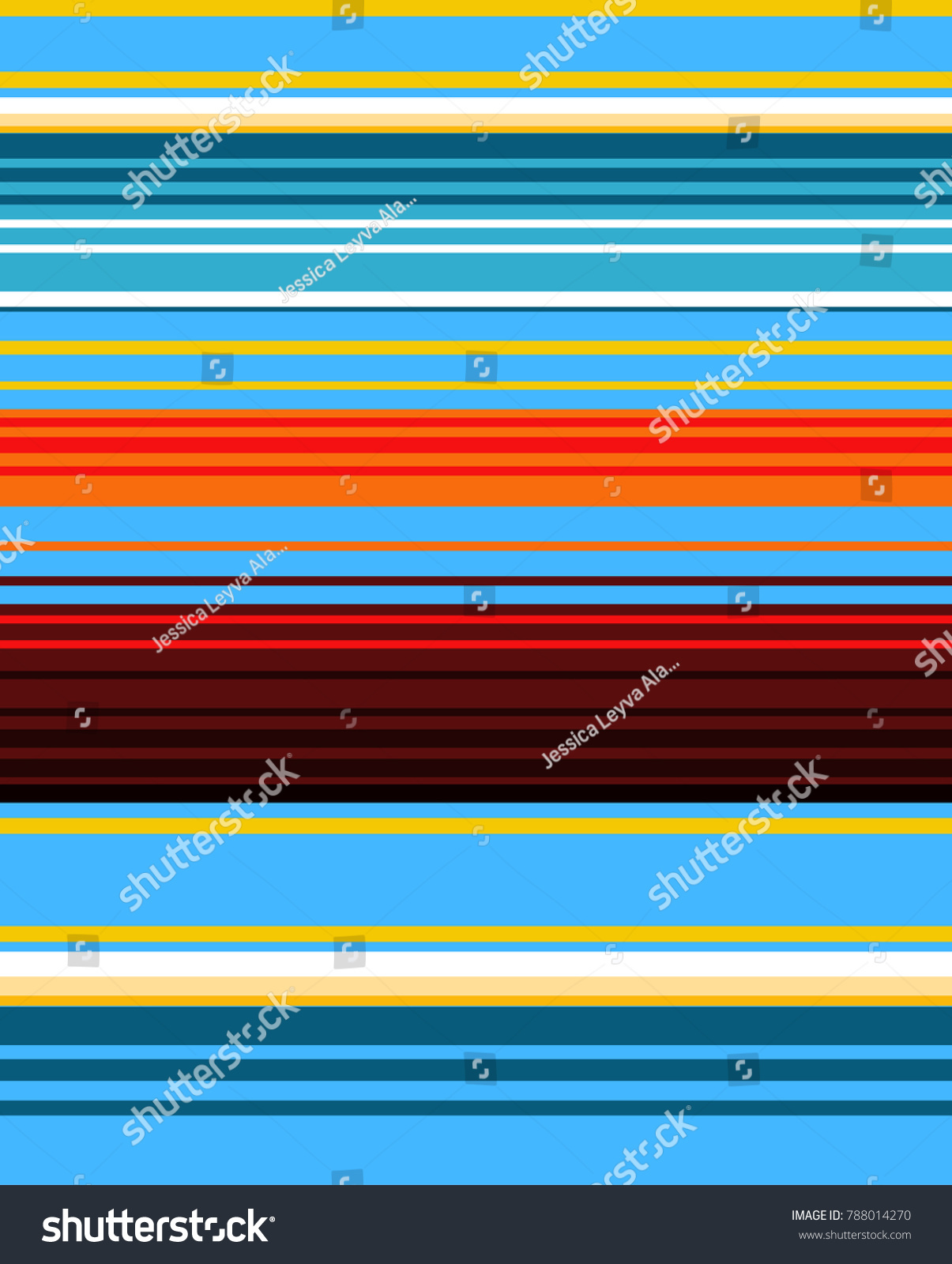 Mexican Colorful Sarape Pattern Stock Vector (Royalty Free) 788014270