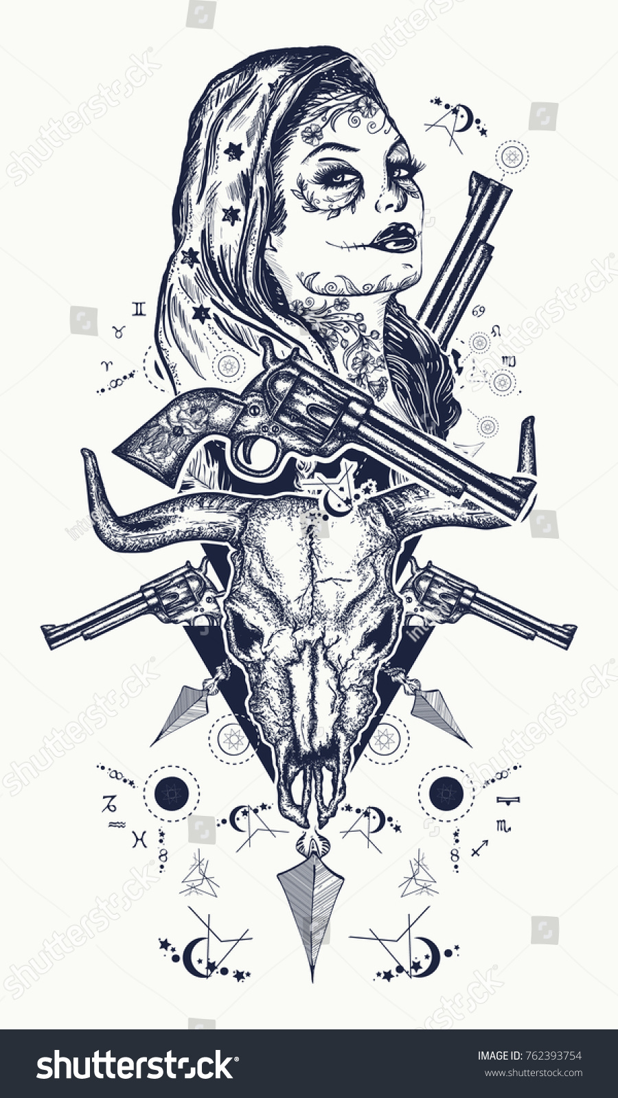 mexican criminal tattoo tshirt design wild stock vector 762393754 mexican criminal tattoo tshirt design wild stock vector 762393754
