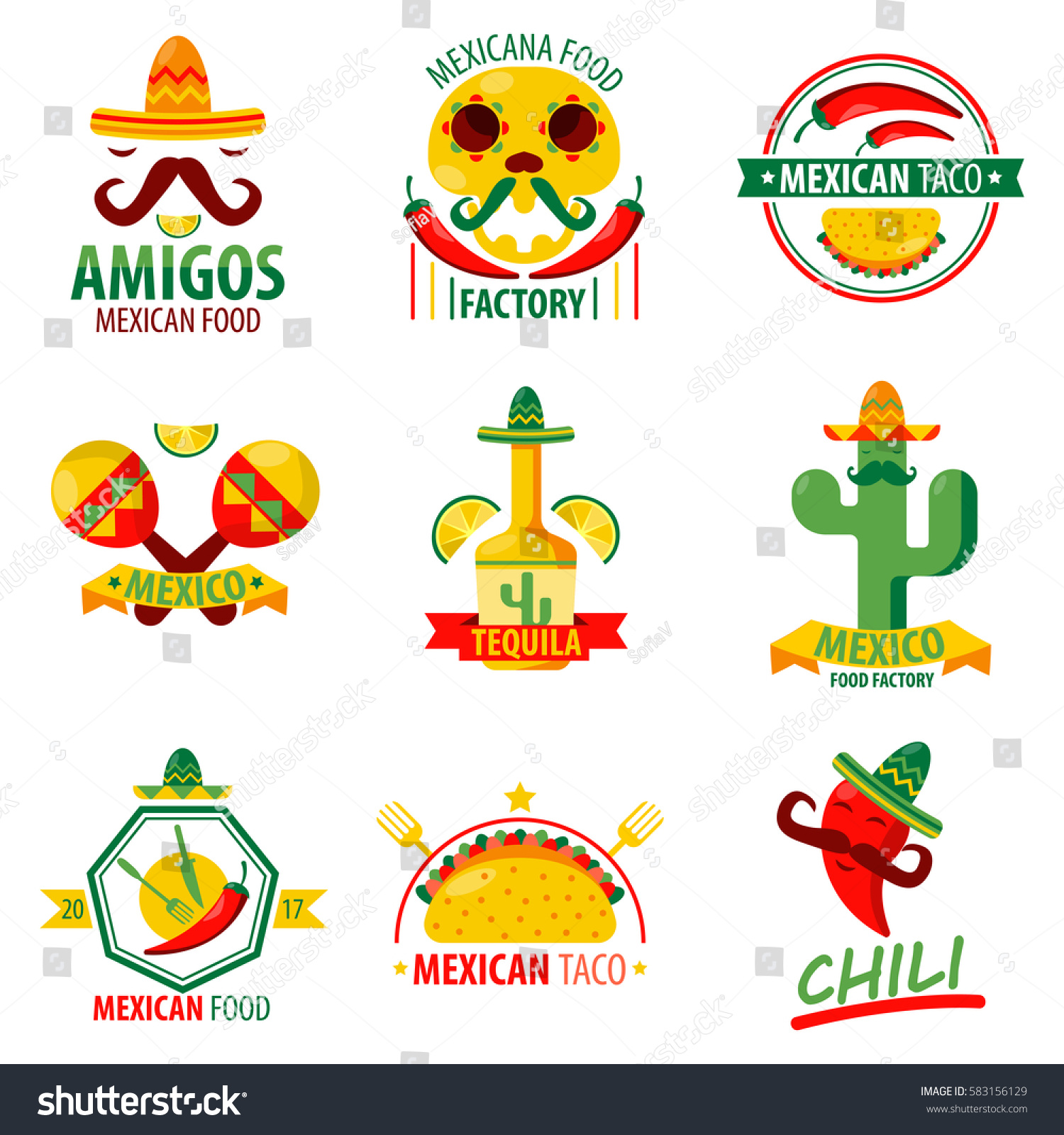 18,375 Mexican Food Logo Images, Stock Photos & Vectors 