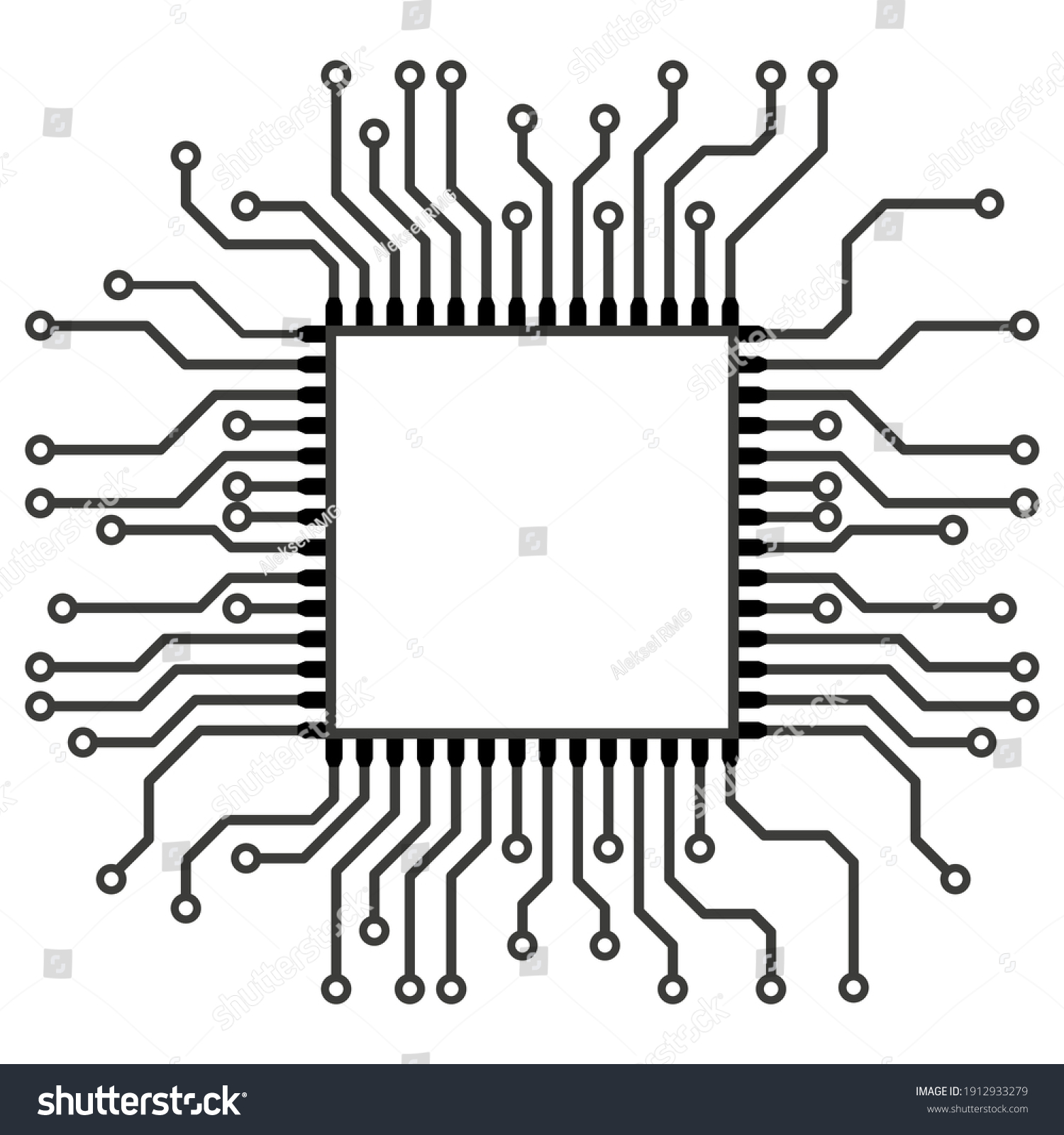 Microchip Stock Vectors, Images & Vector Art | Shutterstock