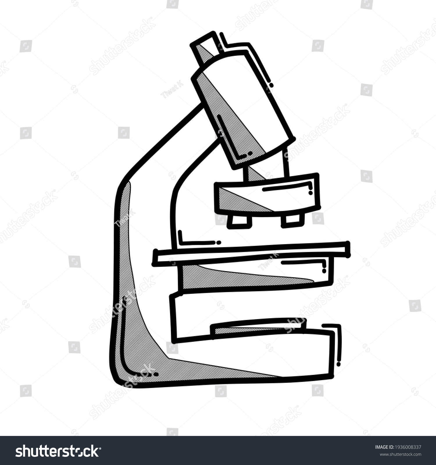 hand microscope icon