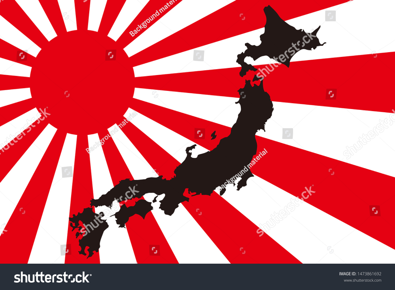 Vector De Stock Libre De Regalias Sobre Militarism Empire Japan