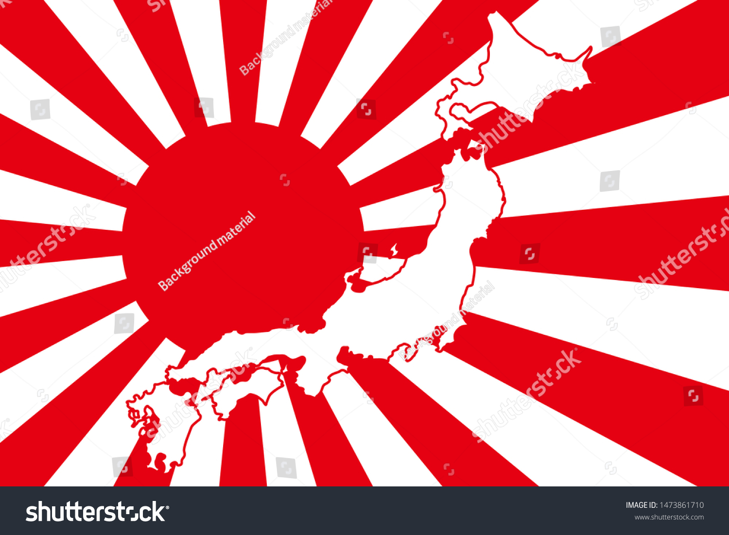 Vector De Stock Libre De Regalias Sobre Militarism Empire Japan