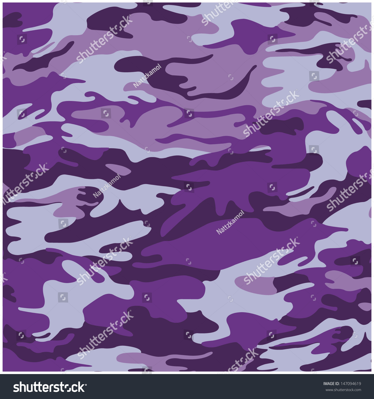 Military Camouflage Purple Background Stock Vector (Royalty Free) 147094619