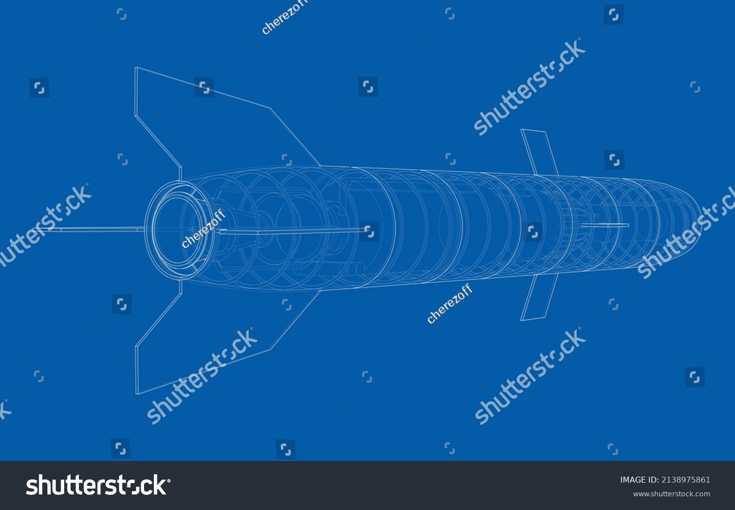 Military Missile Army Rocket Military Concept Stock Vector (Royalty ...