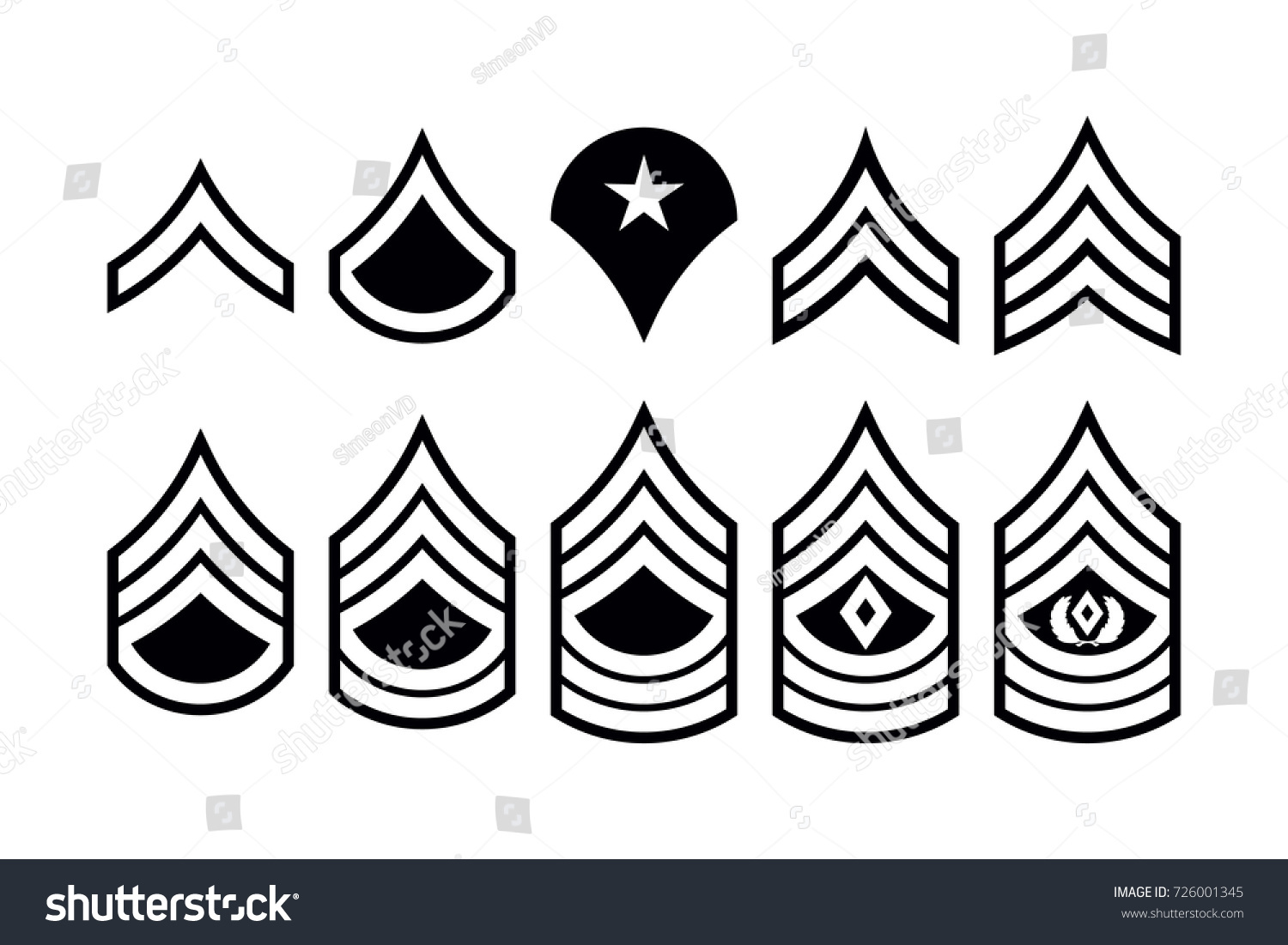 3,498 Sergeant stripes Images, Stock Photos & Vectors | Shutterstock