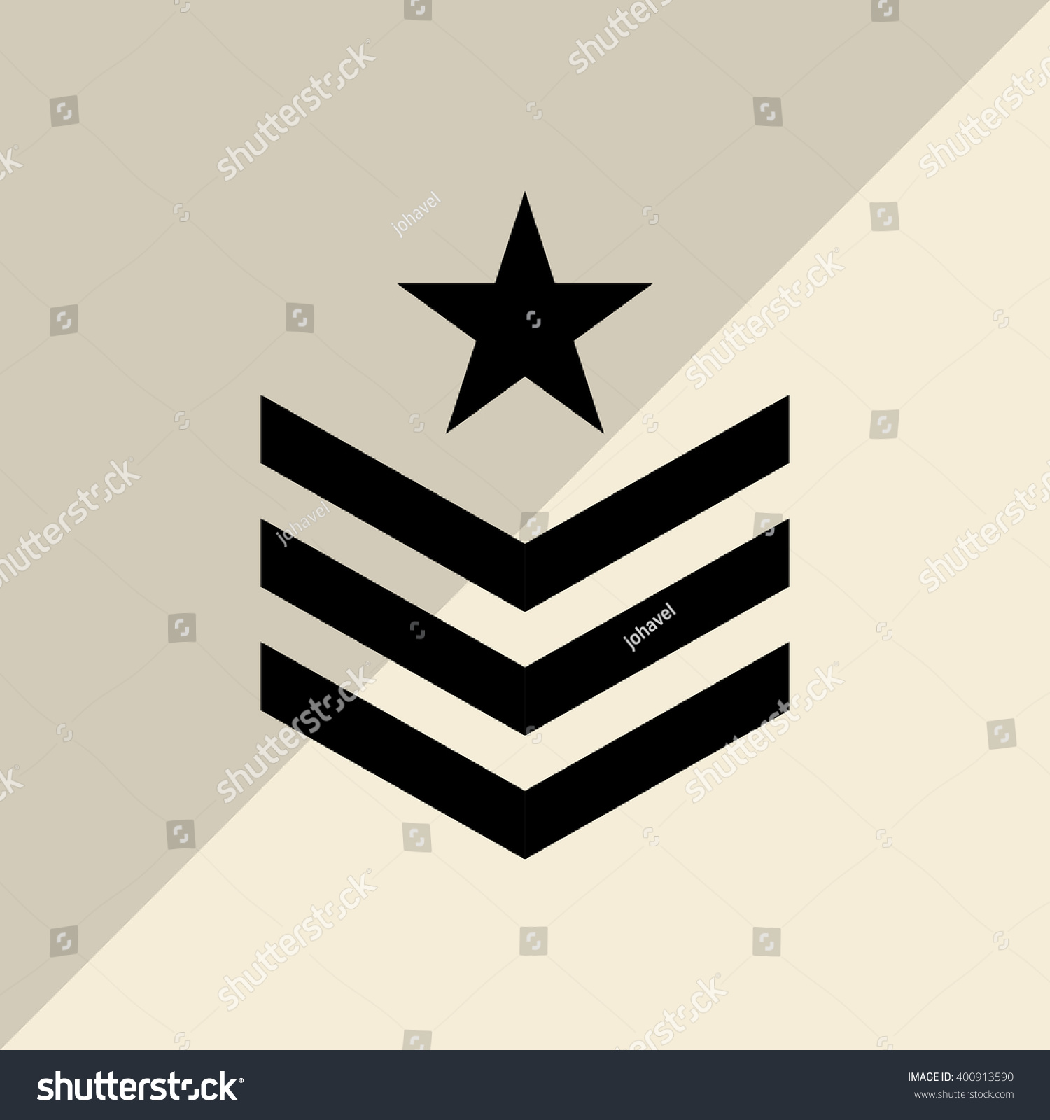 Military Star Design