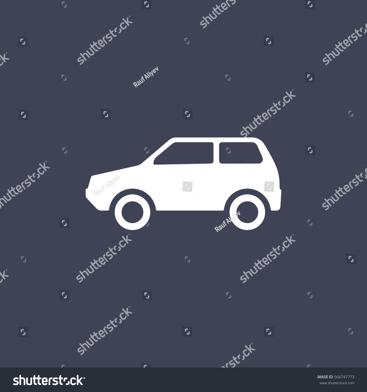 Mini Car Icon Stock Vector (Royalty Free) 566747773 | Shutterstock