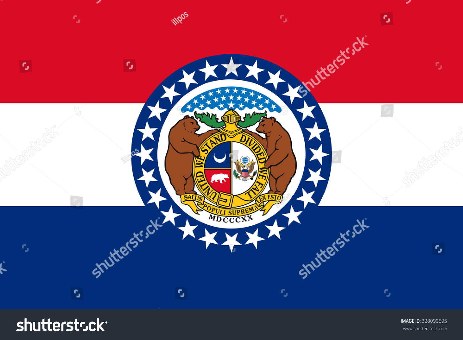 3,554 Missouri state flag Images, Stock Photos &amp; Vectors | Shutterstock