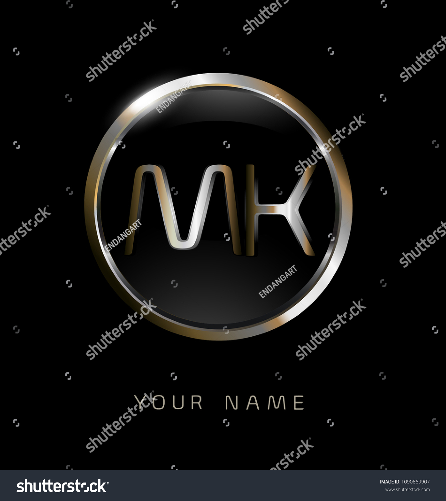 mk circle logo