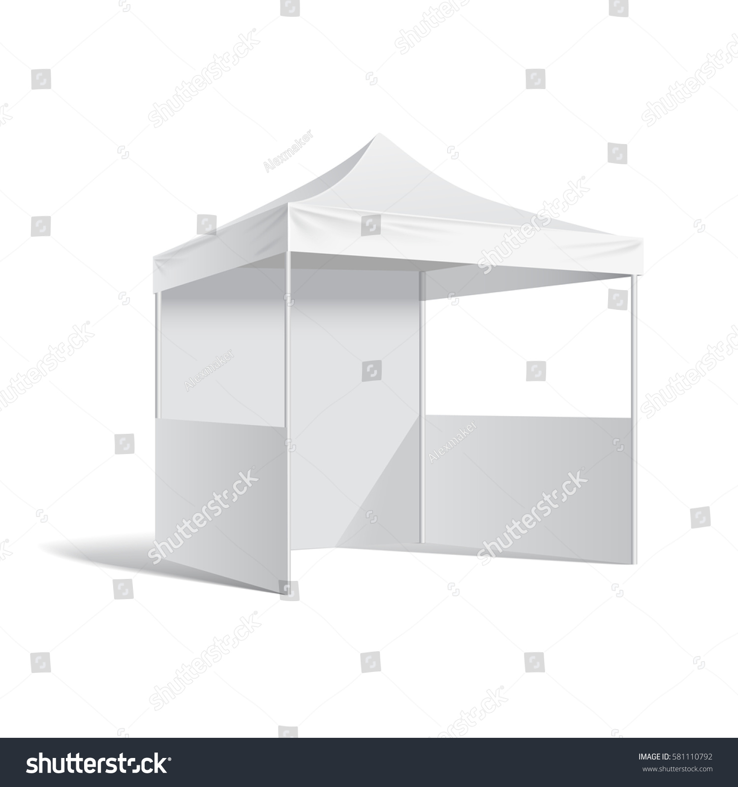 mobile marquee tent trade show vector stock vector 2018 581110792 roof form