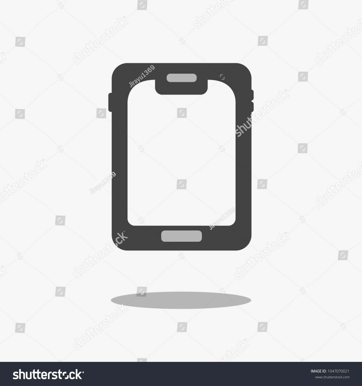 Mobile Vector Icon Stock Vector (Royalty Free) 1047070021 | Shutterstock