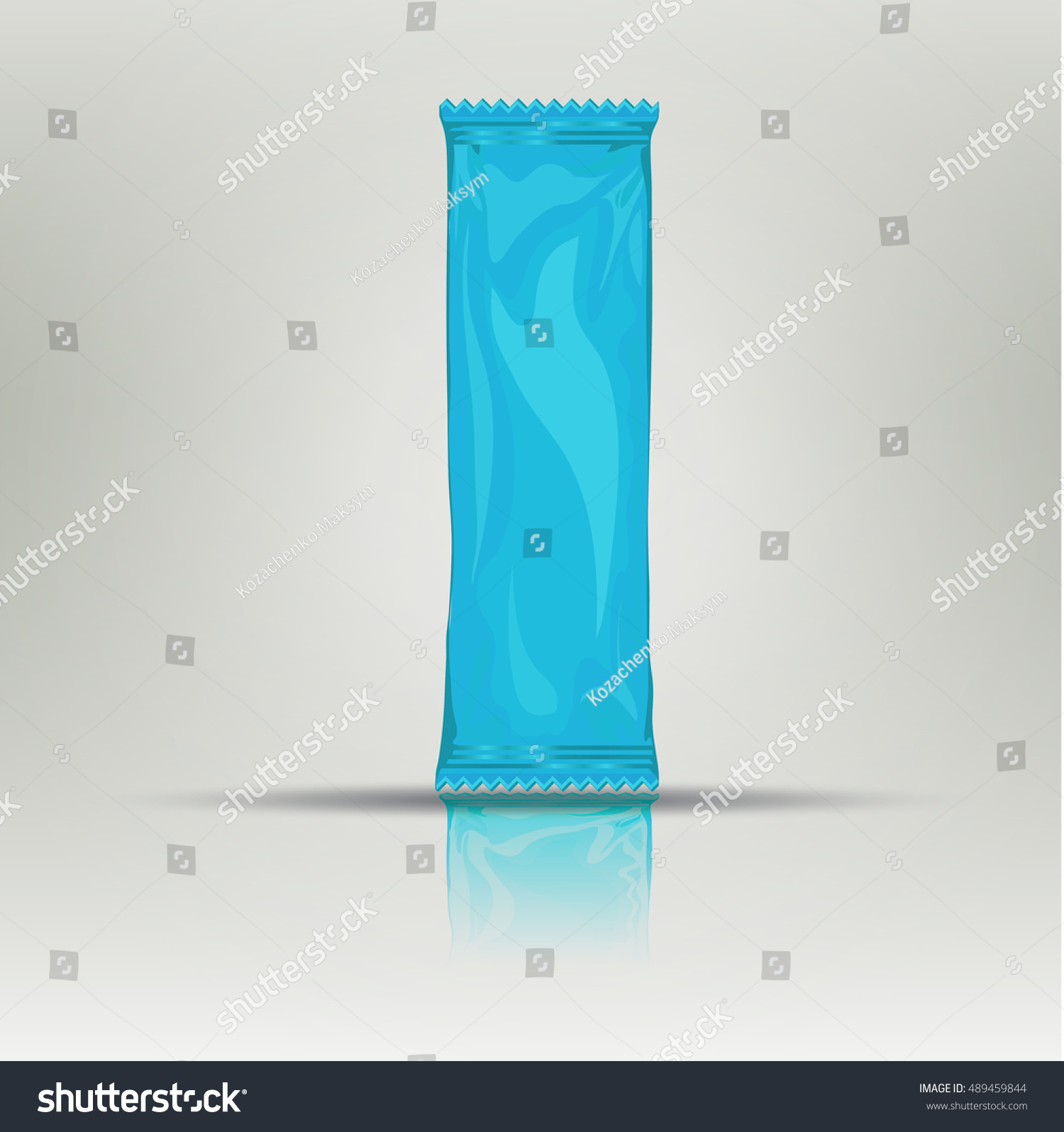 Download Mockup Shopping Disposable Nylon Box Package Stock Vector Royalty Free 489459844