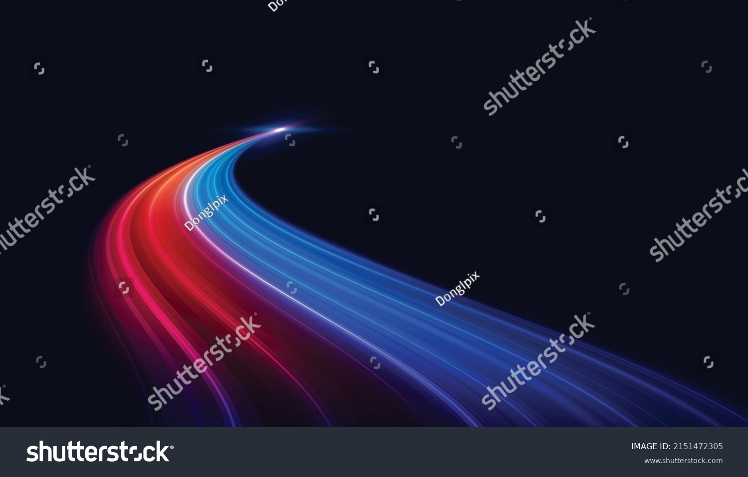 Modern Abstract Highspeed Light Effect Abstract Stock Vector (Royalty ...