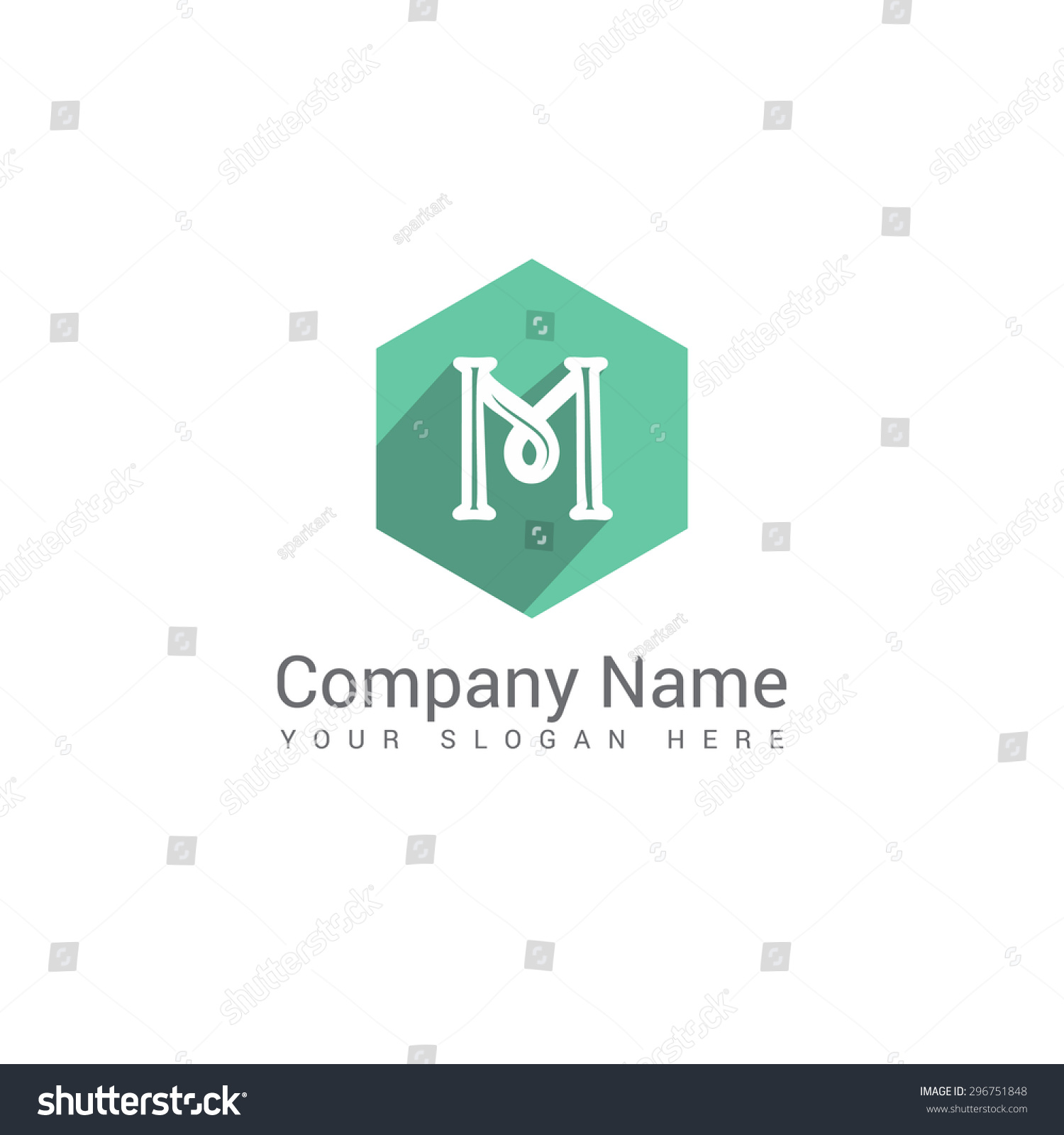 Modern Alphabetical Company Logos Clean Designs เวกเตอร์สต็อก ปลอดค่า