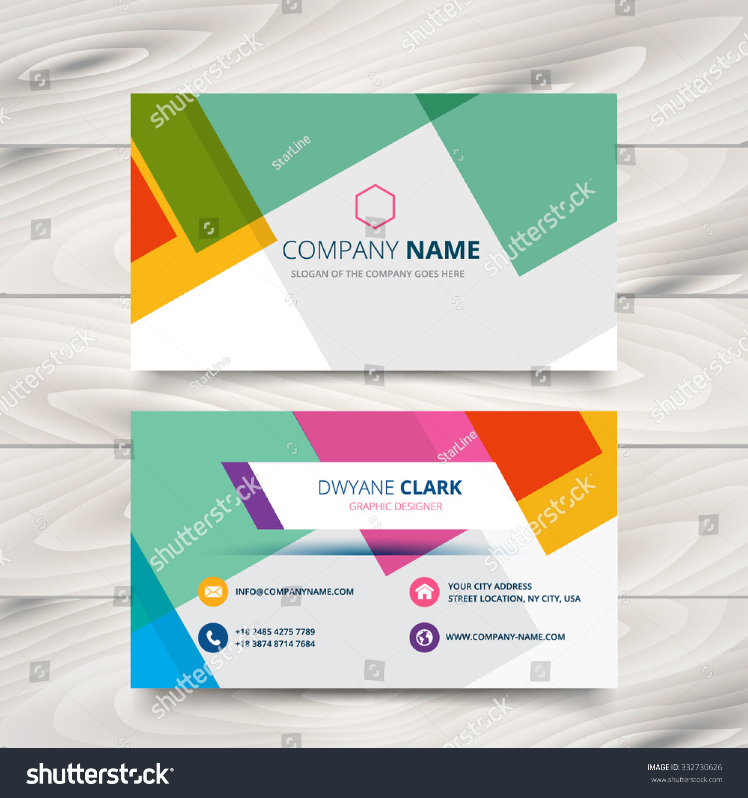 modern graphic design business card designs