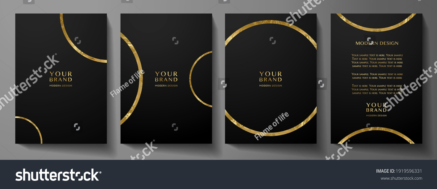 88,366 Black and gold flyer background Images, Stock Photos & Vectors