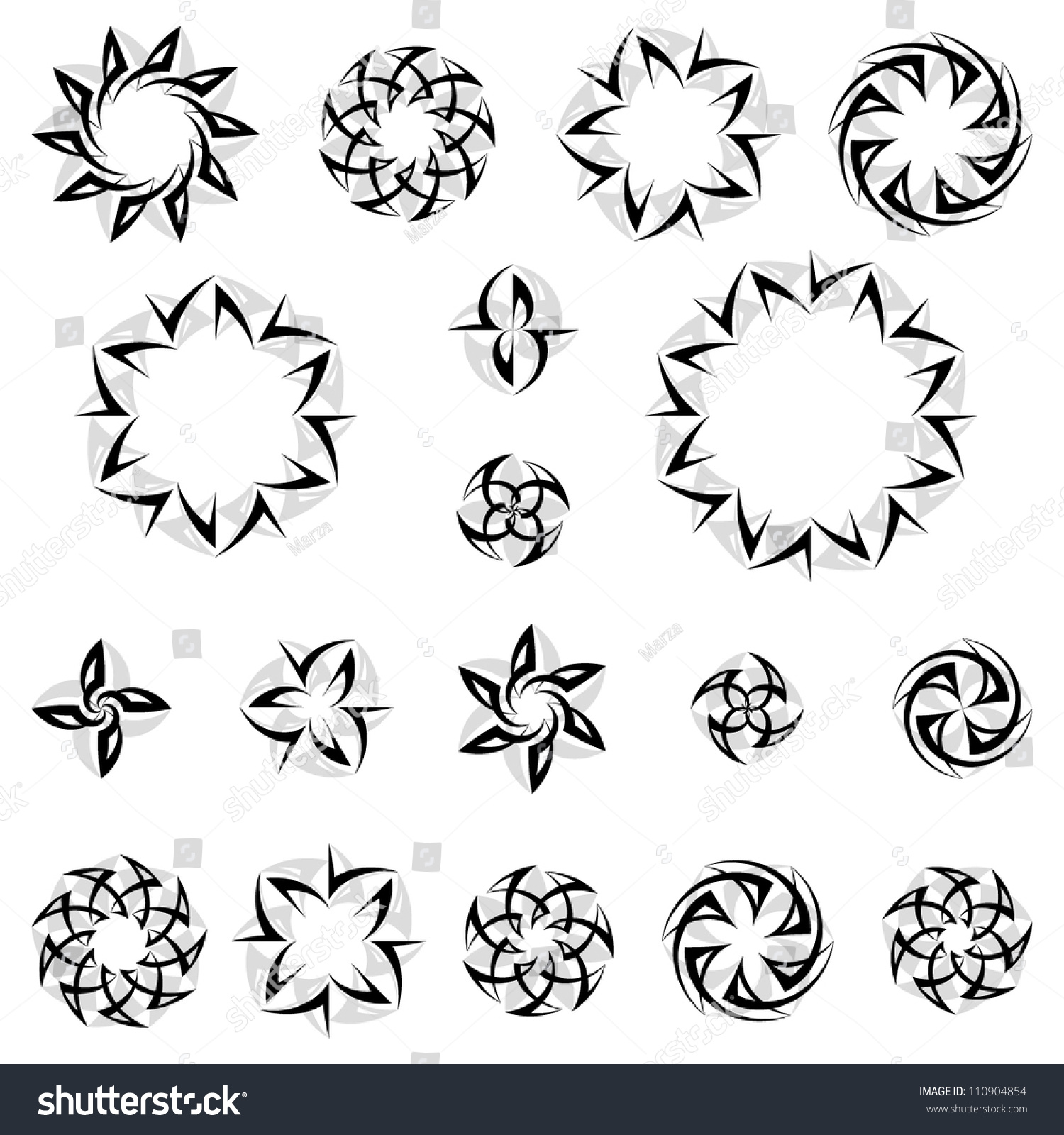 Modern Design Elements Stock Vector 110904854  Shutterstock