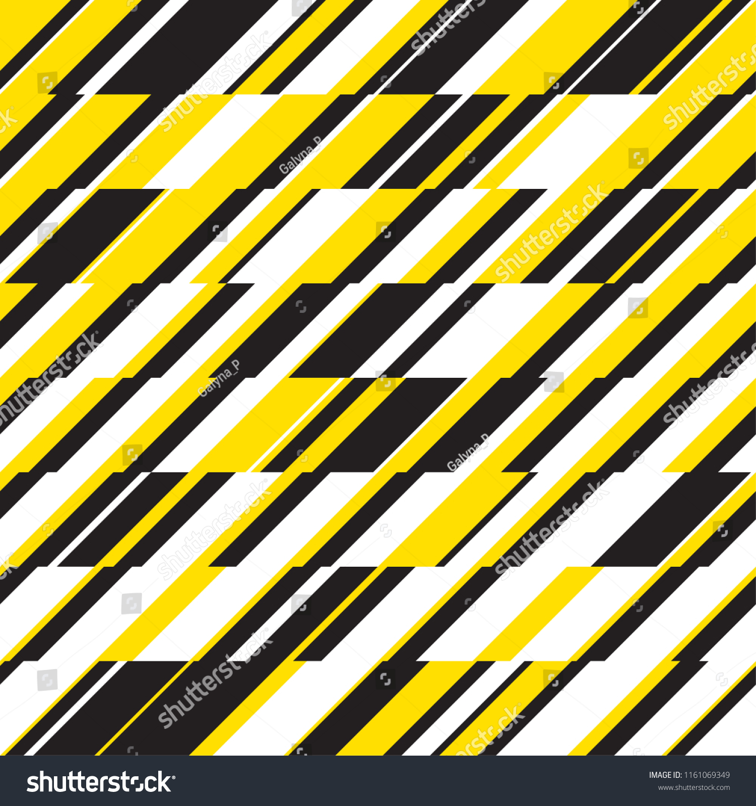 Modern Dynamic Diagonal Stripes Geometric Seamless Stock Vector