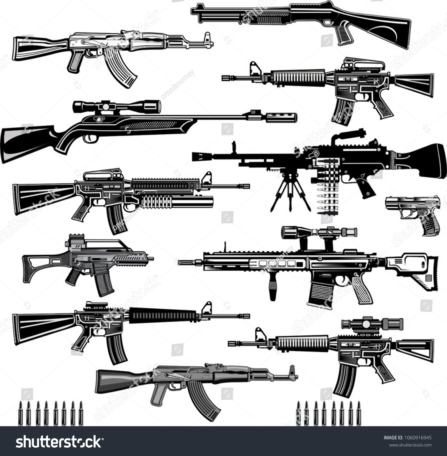 3,148 Machine gun ammo Stock Vectors, Images & Vector Art | Shutterstock