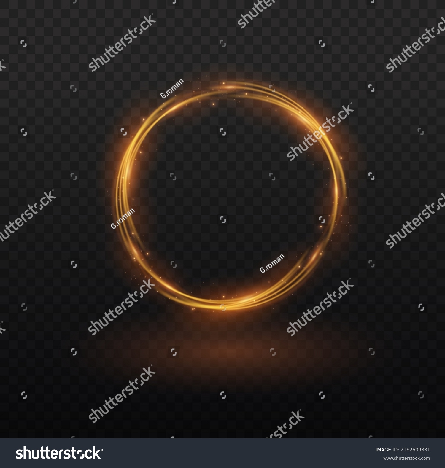 SVG of Modern magic witchcraft circle with runes. Ethereal fire portal sign with strange flame spark. Decor elements for magic doctor, shaman, medium. Luminous trail effect on transparent background.  svg