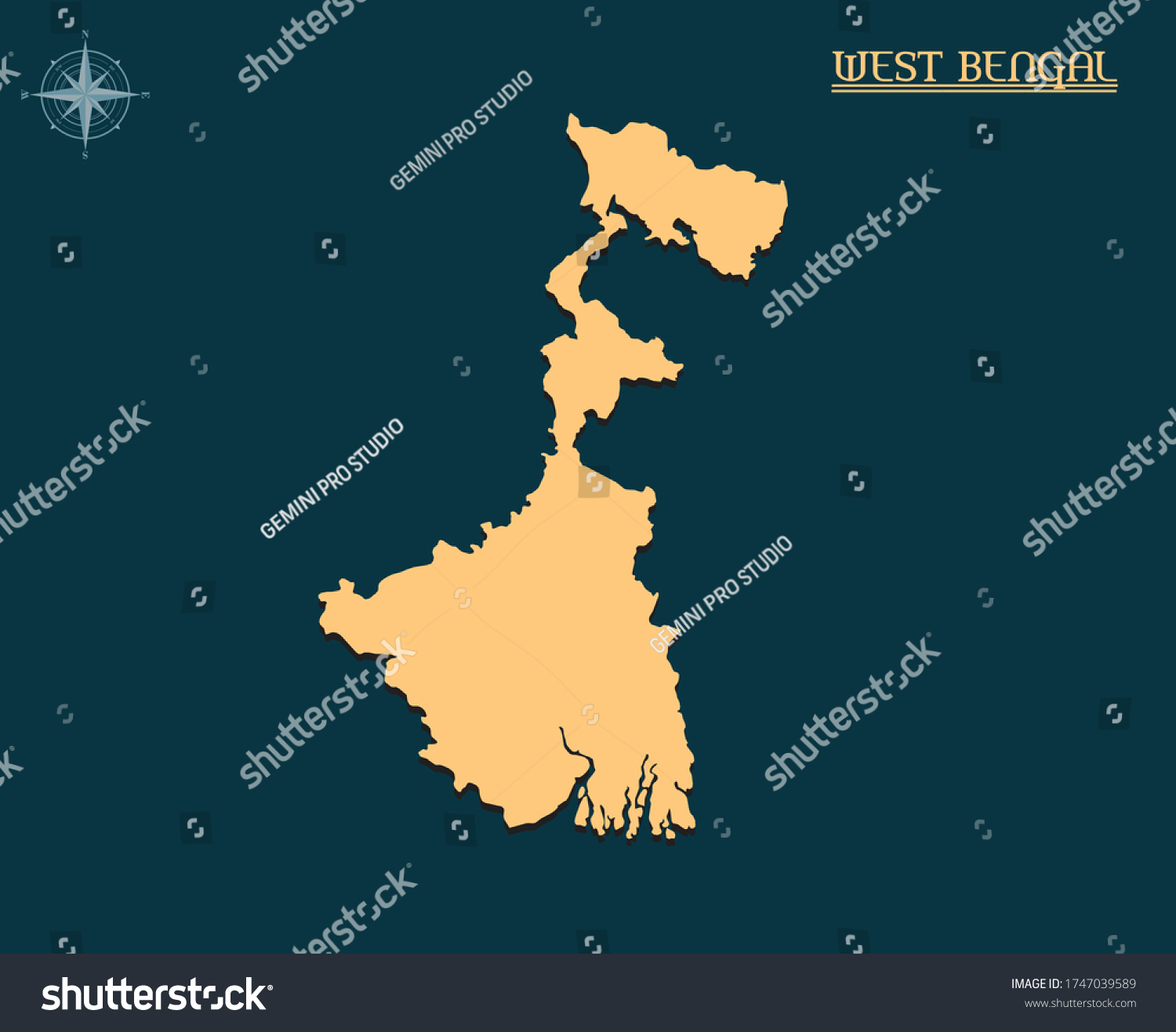 710 West bengal map Stock Illustrations, Images & Vectors | Shutterstock