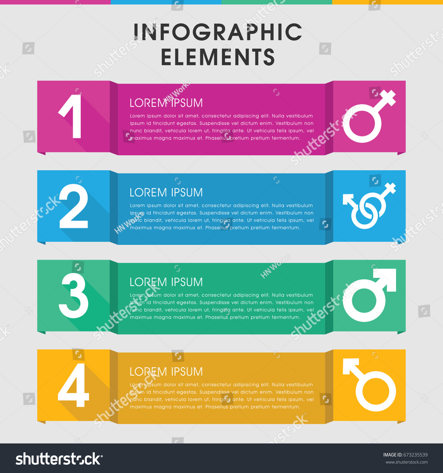 Modern Sexual Infographic Template Infographic Design Stock Vector Royalty Free 673235539 2692